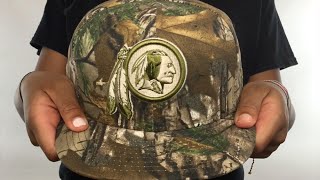 Redskins 'NFL TEAM-BASIC' Realtree Camo Fitted Hat by New Era