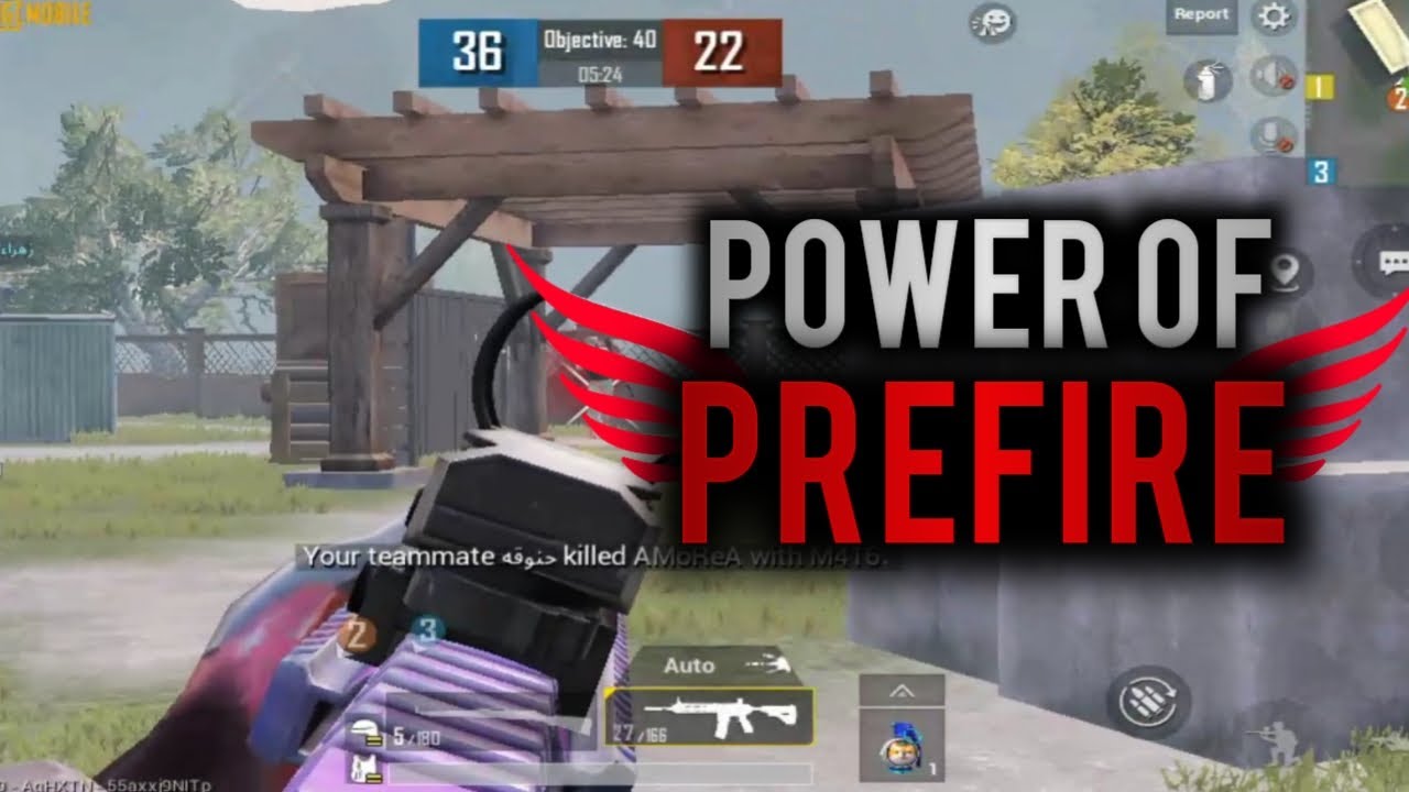 POWER OF PRE FIRE | PUBG MOBILE - YouTube