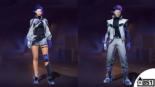 Cyber Nova Bundle & Cyber Operator Bundle Free Fire Max