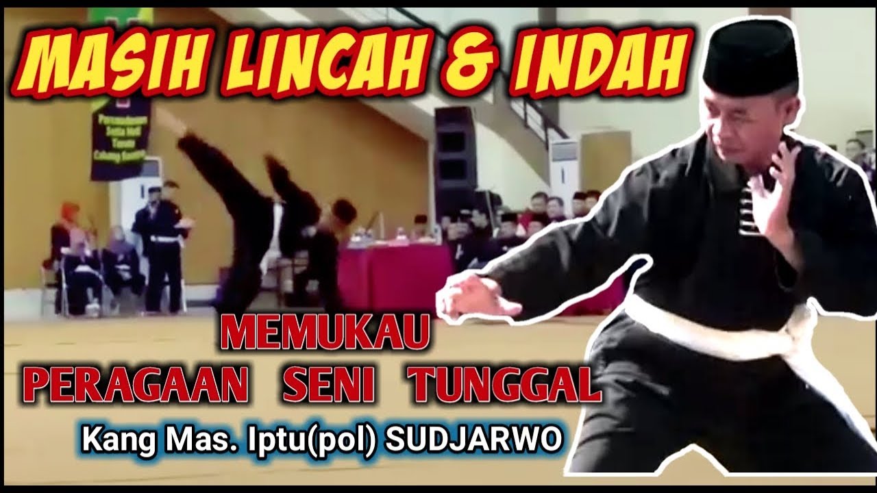 MEMUKAU,LINCAH & INDAH PERAGAAN SENI TUNGGAL / SOLOSPEL KANGMAS IPTU (POL) SUDJARWO