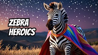 Zebra Stripes Save the Day! Fun Facts for Kids | Bedtime Story