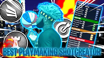 *CURRENT GEN* Best Playmaking Shot Creator Build 2k21!!! Play Shot Build for NBA 2k21 Current Gen!!!