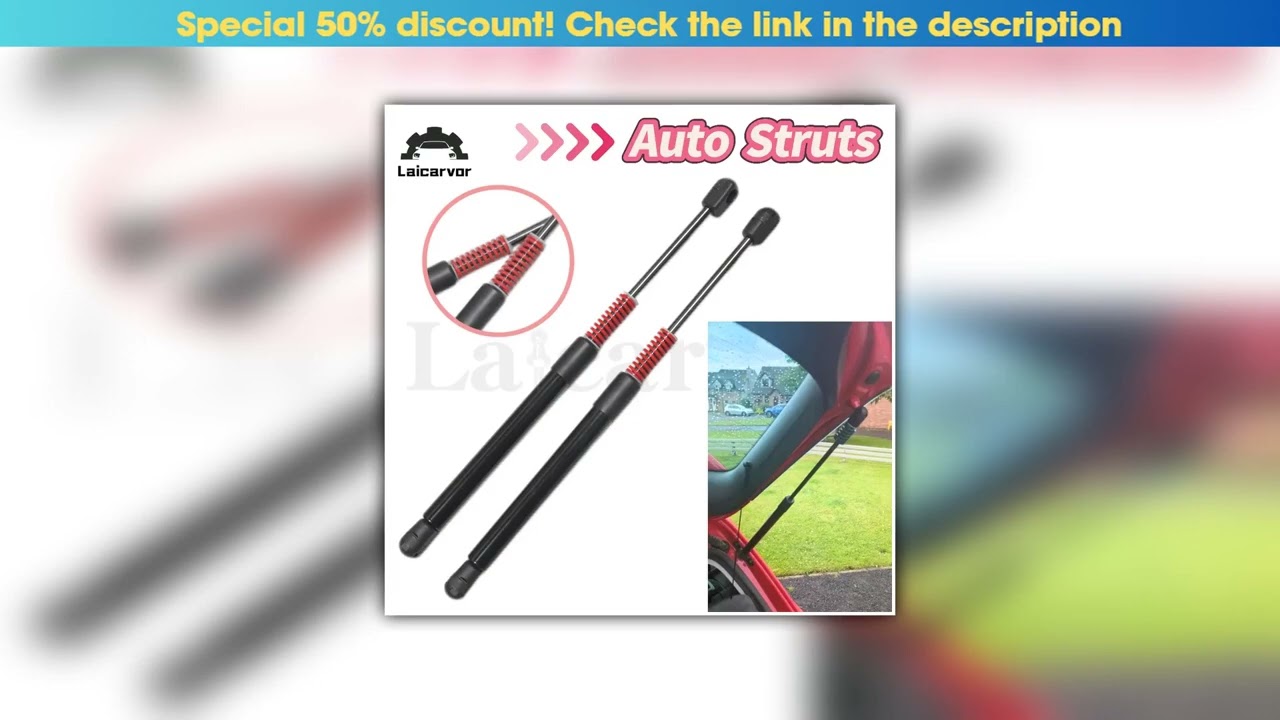 Deal For Volkswagen Golf MK6 Hatchback 2008-2012 Auto Struts With Springs Rear Tailgate Trunk Boot•