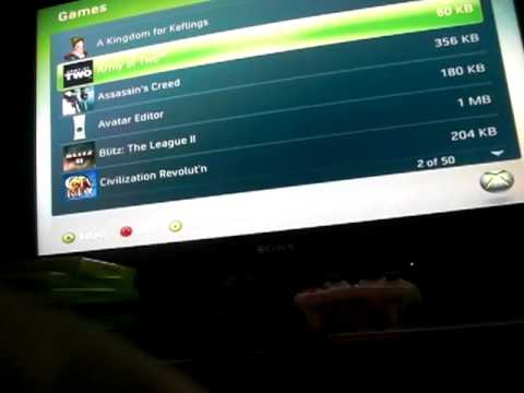 How to delete files on a Xbox 360 - YouTube