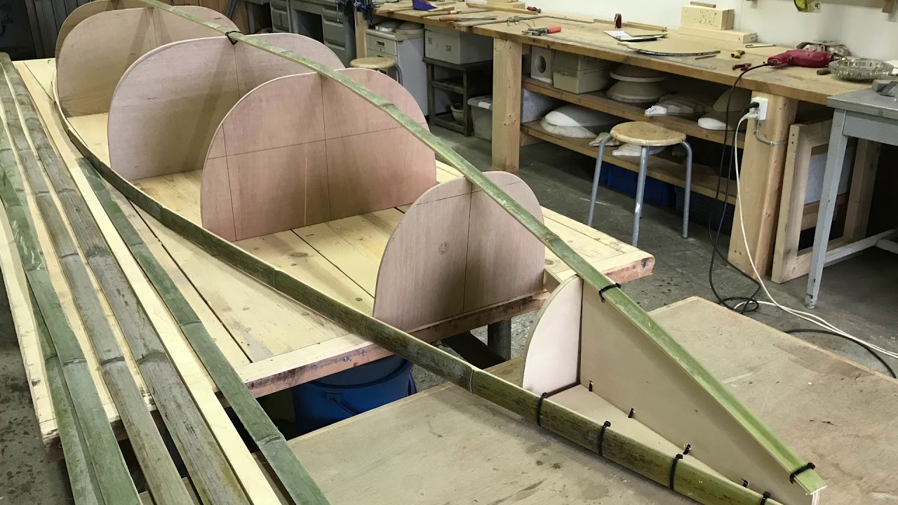 竹カヌーづくり Youtube