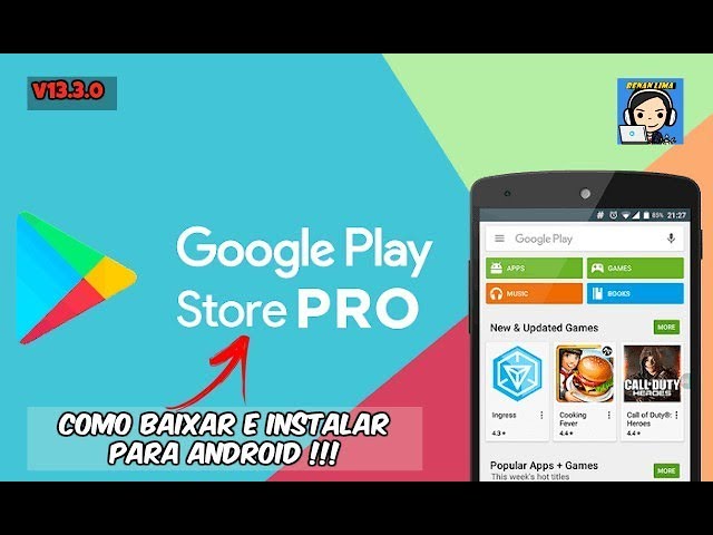 100% Funcionando!!!) Como Baixar e Instalar a Play Store PRO no ANDROID  (2018) 