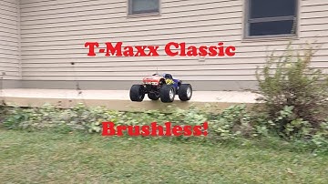 tE maxx TOP Speed! Brushless Converted T maxx