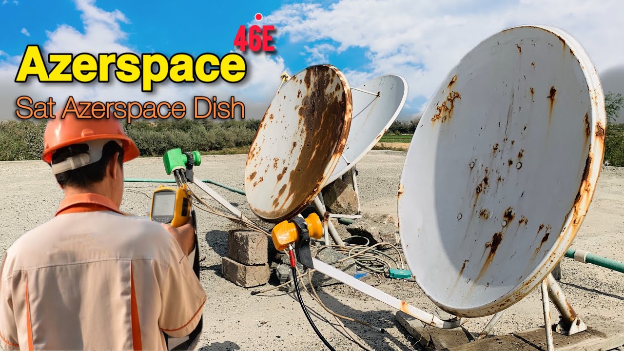 Sat Azerspace 46E satellite روش عیار کردن ماهواره آذراسپیس