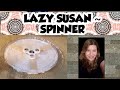 Lazy Susan with a Fidget Spinner - Dollar Tree Tray DIY #fidgetspinner, #lazysusan