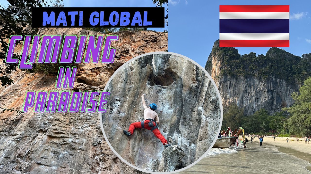 Climbing in a Paradise (Railay, Krabi, Thailand) VLOG #1