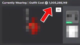 THE MOST EXPENSIVE ROBLOX AVATAR.. 1 BILLION ROBUX