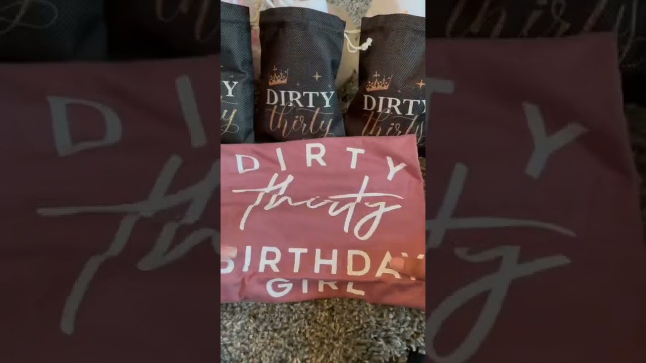 Идеи подарочных пакетов для вечеринки в честь 30-летия | Габриэль Ишелл