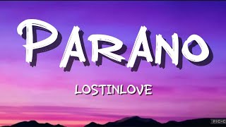 Parano (Lyrics) Cover Song