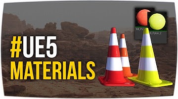 #UE5 Material erstellen + Instances | Für Anfänger ► Unreal Engine 5 Tutorial (German)