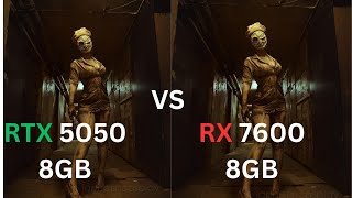 Rtx 5050 Vs Rx 7600 In Best 6  Pc Games