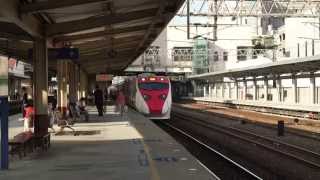 5408次 普悠瑪號自強號TEMU2011, TEMU2012離開樹林車站