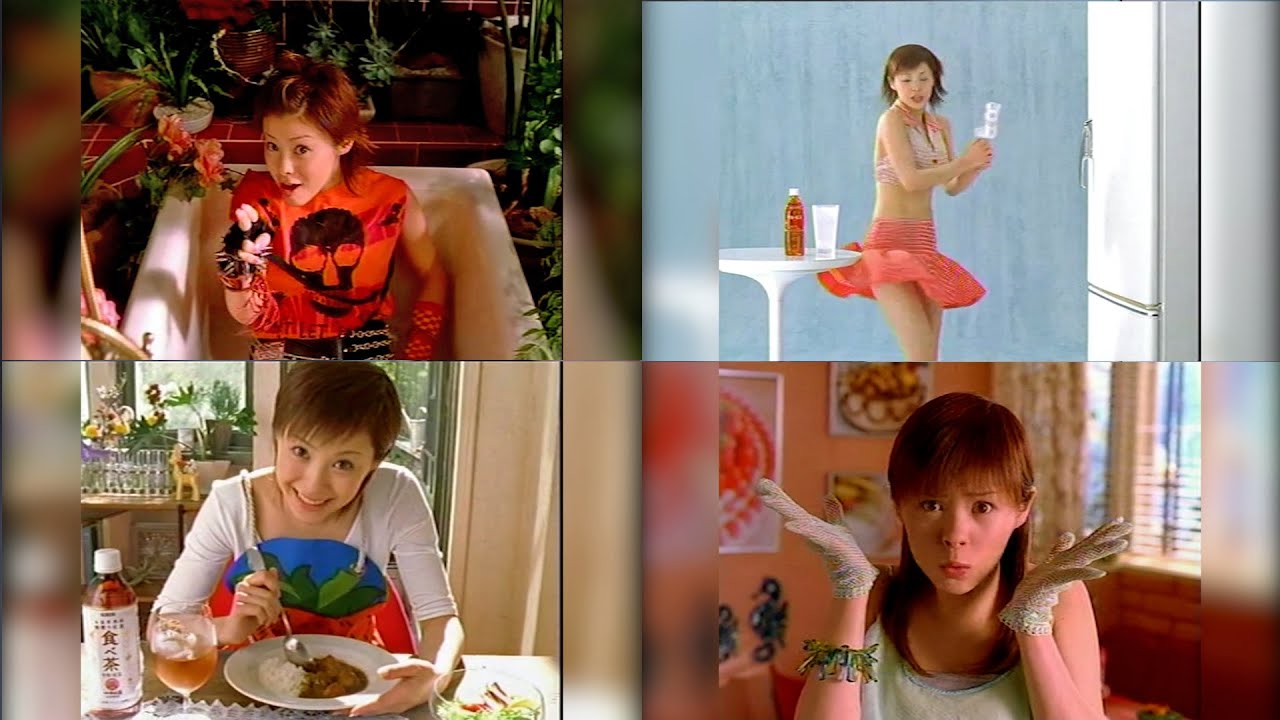 TVCM 松浦亜弥 2004年 (スカパー / 午後の紅茶 / スーパー