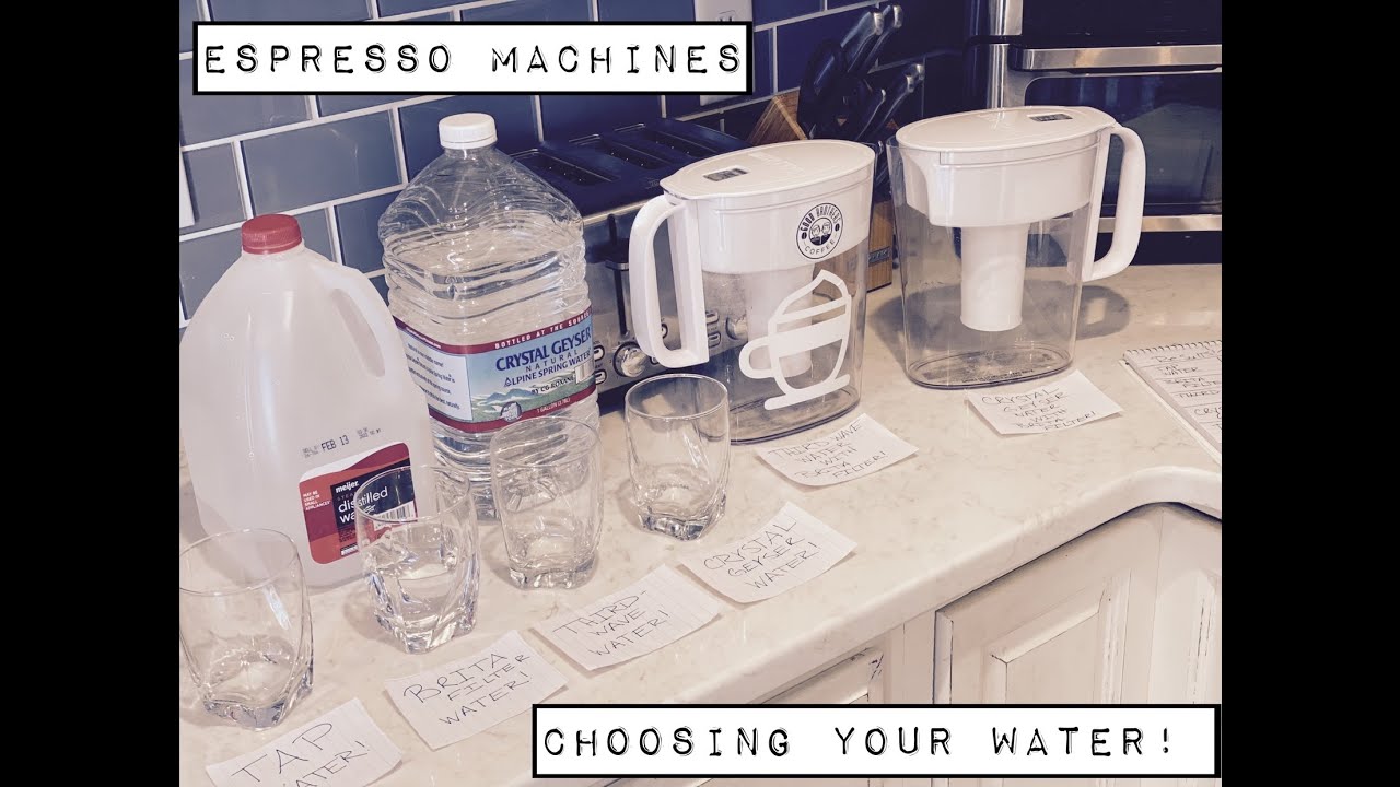 Which Water Is Best To Use At Home? | Espresso Machines | La Marzocco Linea Mini | Breville Barista