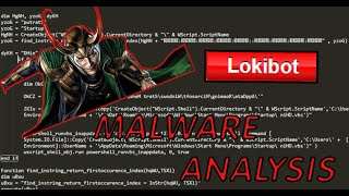 Silent Malware Analysis - 1 - LokiBot