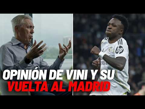 Video Ancelotti: El Vinicius de Brasil es distinto al Vinicius de Brasil I MARCA