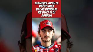 PECCO BISA BALAS DENDAM KE DUCATI DI APRILIA #mgprix #motogp #peccobagnaia #ducati #aprilia