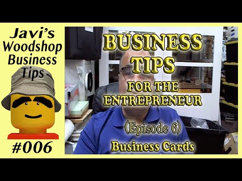Biz Tips E06 - Proper Use & Design of Business Cards