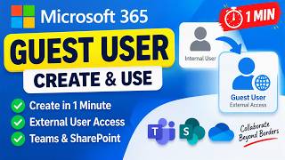 How to Create a Guest User in Microsoft 365