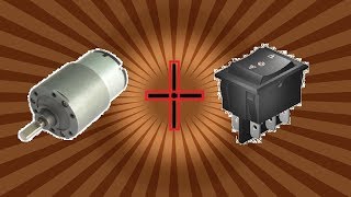 #09 || DPDT Switch + Geared Motor || DIY