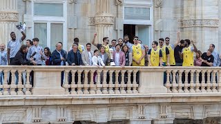 Cartagena recibe con una fiesta al Cebé tras ganar el ascenso directo a LEB Oro en Zamora