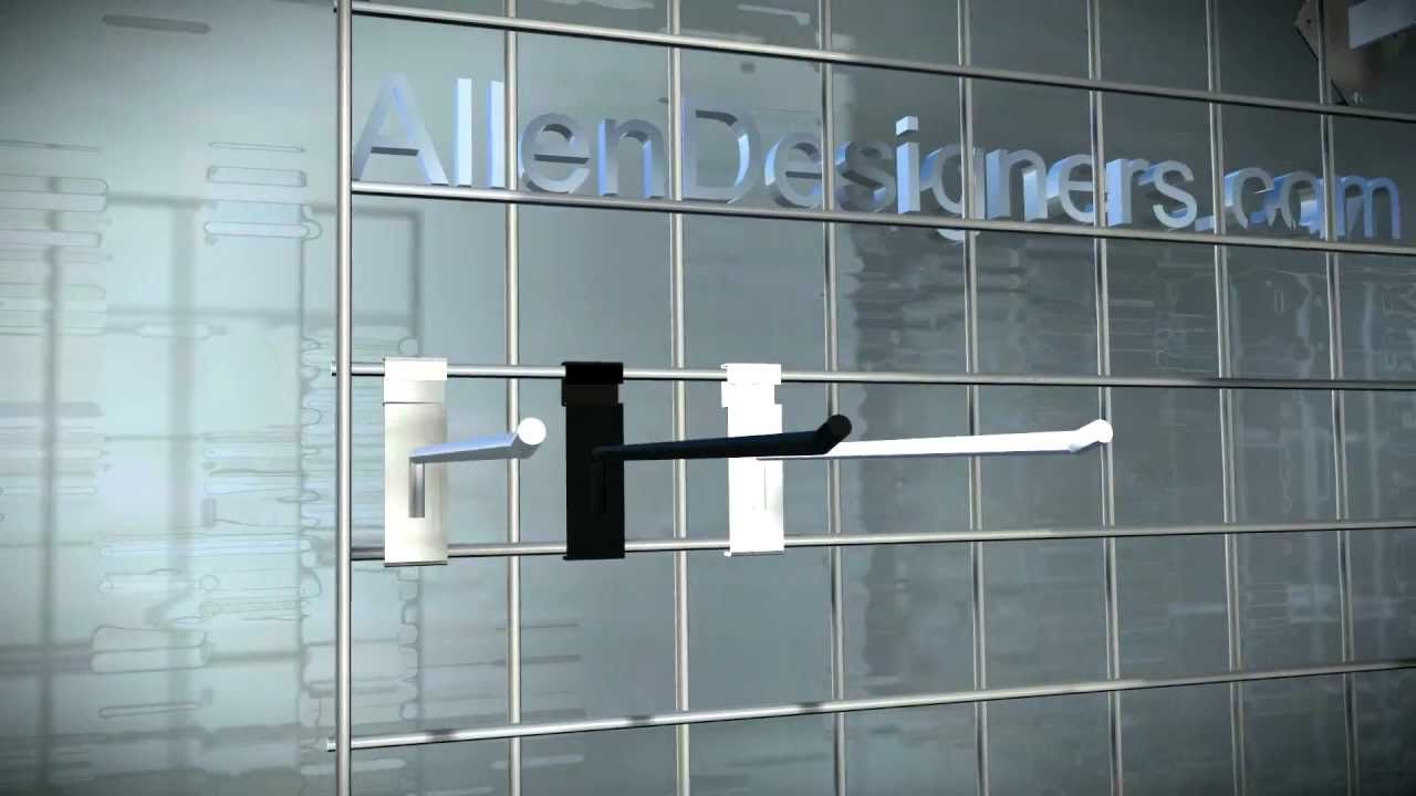 10 Inch Gridwall Display Hooks.avi