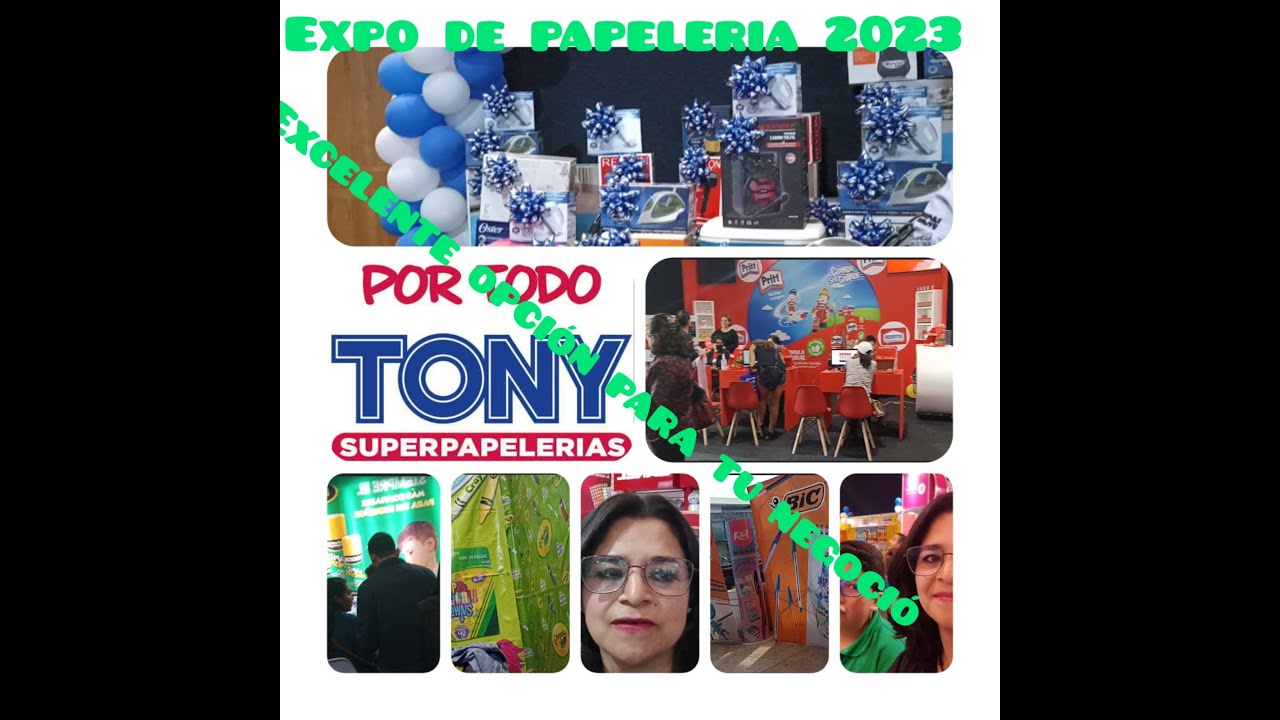Expo de papelería Tony 😲😲😲 excelente precios - YouTube