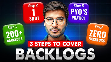 200+ JEE Lectures Backlog? DO THIS in 3 Steps!