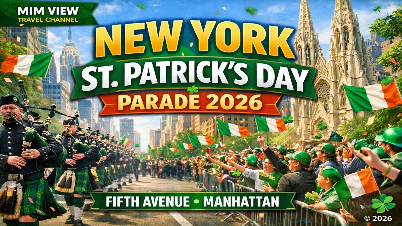 🍀 New York St. Patrick’s Day Parade 2026 | Ultimate Fifth Avenue Travel ...