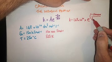 Calculations using the Arrhenius Equation. Y13 A-level Chemistry OCR AQA: Reaction Rates Kinetics