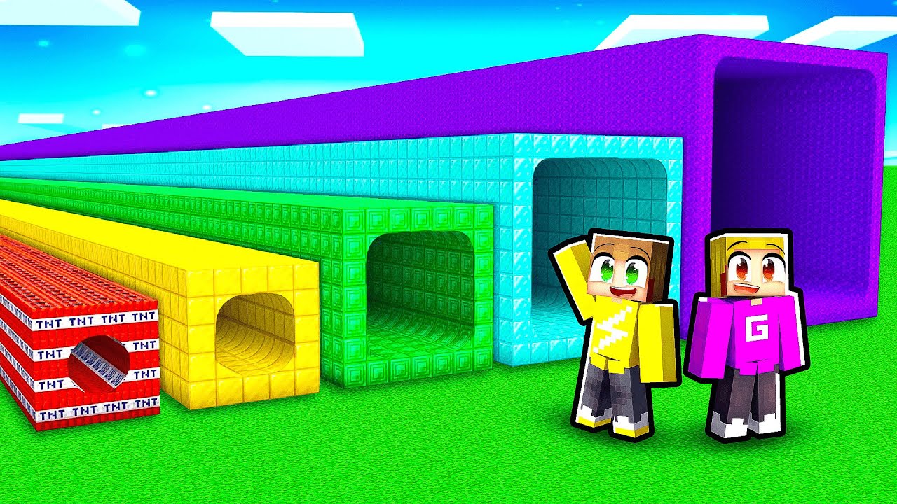 Kies Niet De Verkeerde Tunnel! (Minecraft)