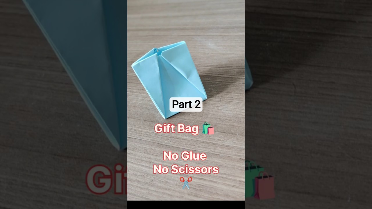 Origami Gift Bag 🎁 | Part 2 | Final Fold ✨ 