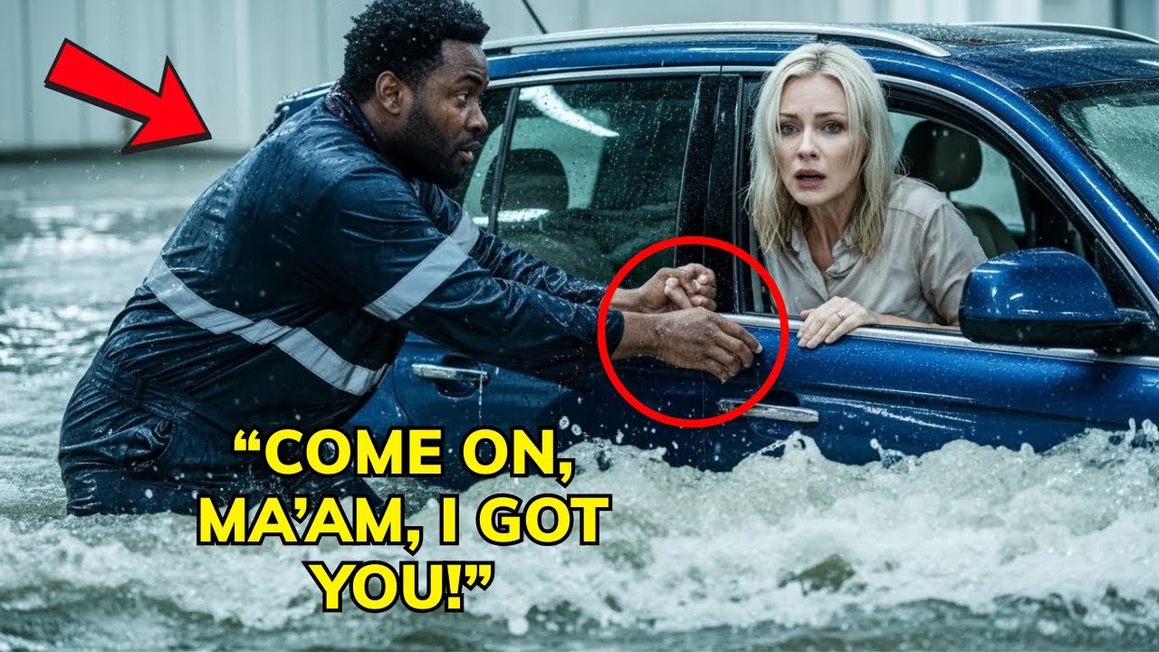 Black Janitor Rescues CEO in Rising Floodwaters… Days Later, What Happened Shocked Everyone