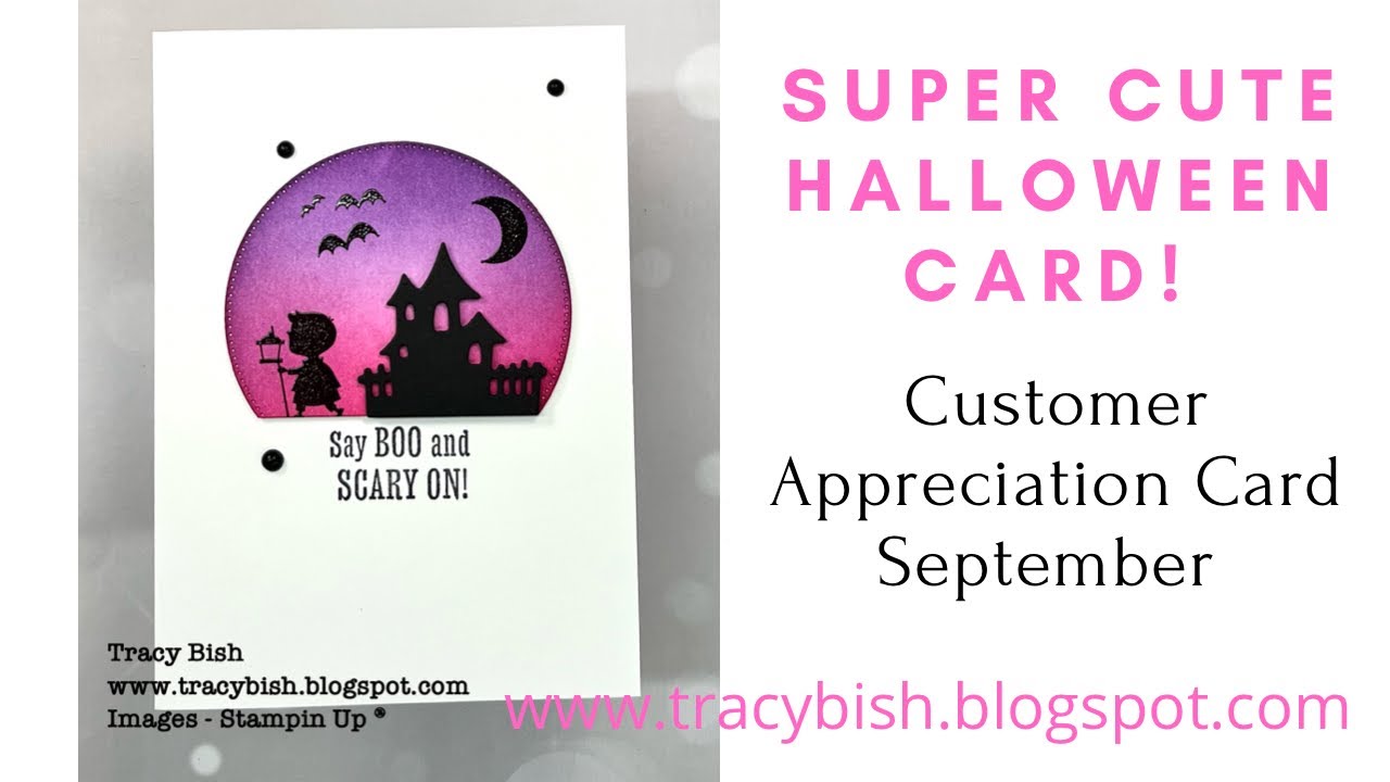 Super Cute Halloween Card! - YouTube