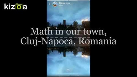 Kizoa Movie - Video - Slideshow Maker: Math in Cluj-Napoca