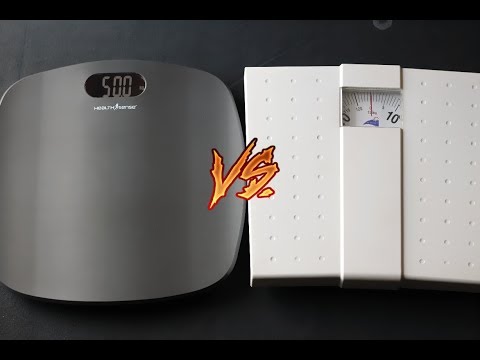 Video: Which Bathroom Scales Are Better - Electronic Or Mechanical