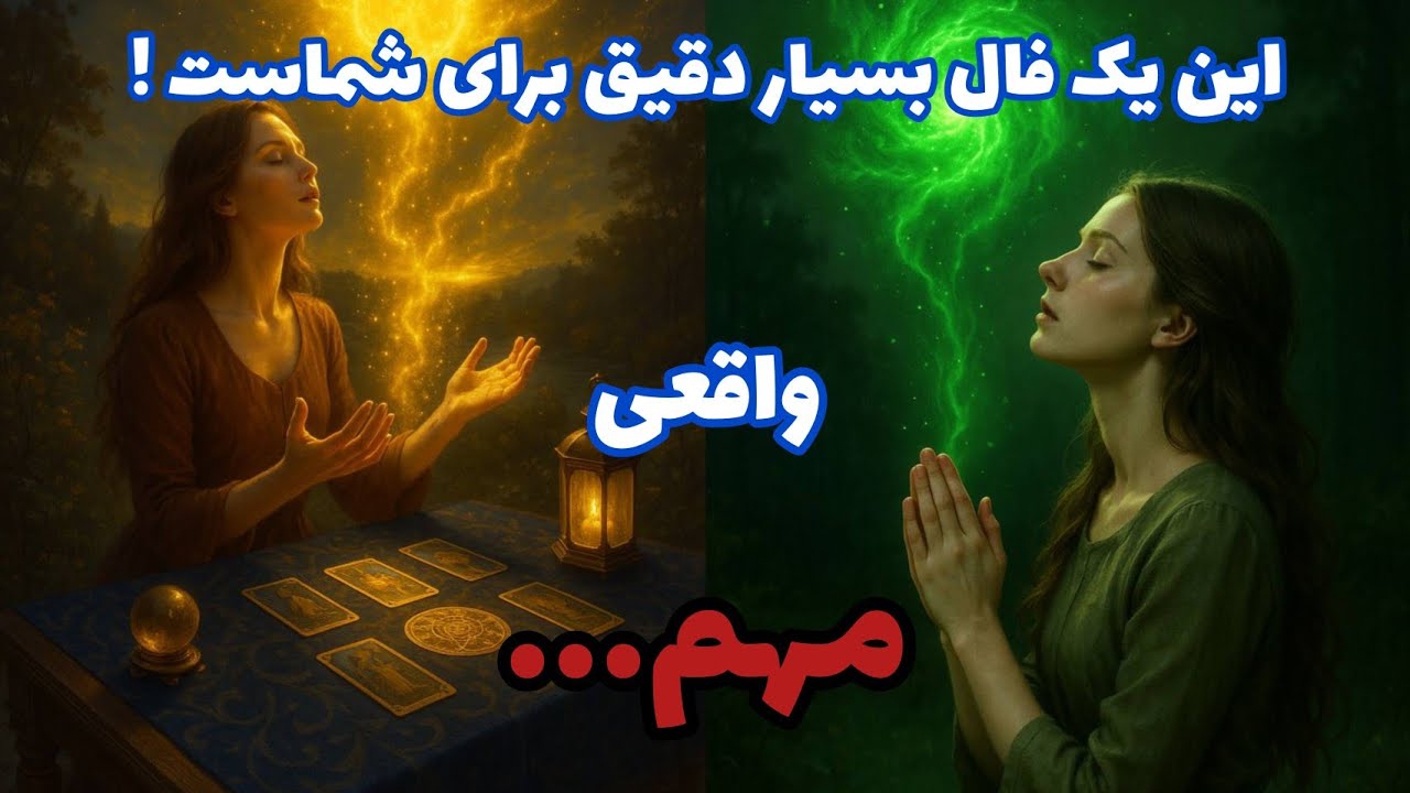 فال تاروت آدم و حوا - این یک فال بسیار دقیق برای شماست! واقعی مهم...❤️🔑❤️