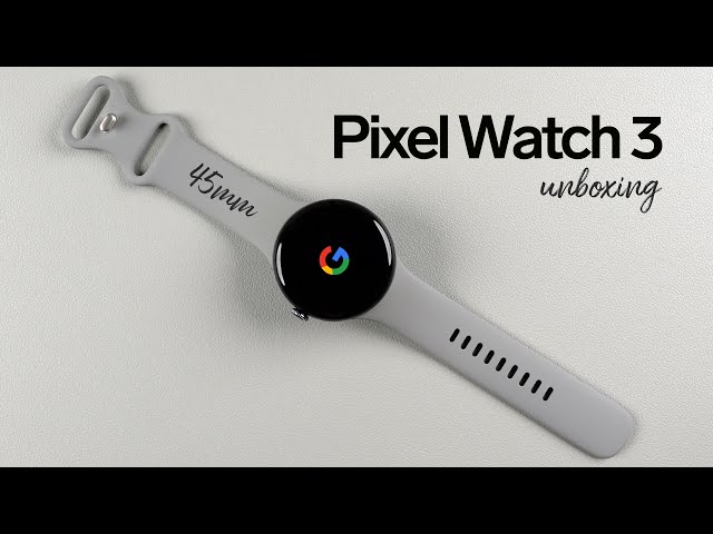 Google Pixel Watch 3 Unboxing (45mm Hazel) - YouTube