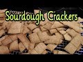 Sourdough Cracker Recipe ~ easy and SO delicious