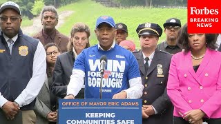 Mayor Eric Adams Announces New Effort To Improve New York City's Central Park