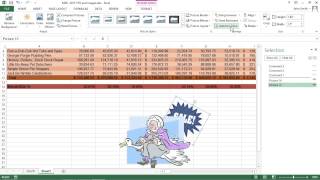 How to Reorder the Layer of Graphic Objects in Excel 2013 For Dummies