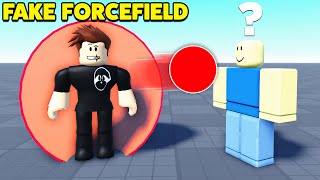 FAKE FORCEFIELD Trolling In Blade Ball