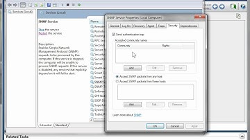 Enable SNMP on Windows 7