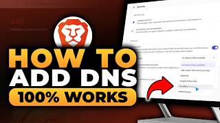 How To Add DNS in Brave (𝟮𝟬𝟮𝟲) | 100% WORKS | NO Yapping, To The Point | FAST &amp; EASY