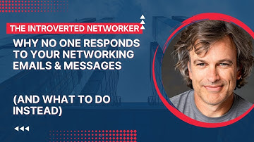 Why No One Responds To Your Networking Emails & Messages (And What to Do Instead)