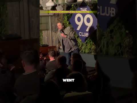 TWO DIFFERENT PEOPLE IN THE AUDIENCE HECKLING COMEDIAN at the same time